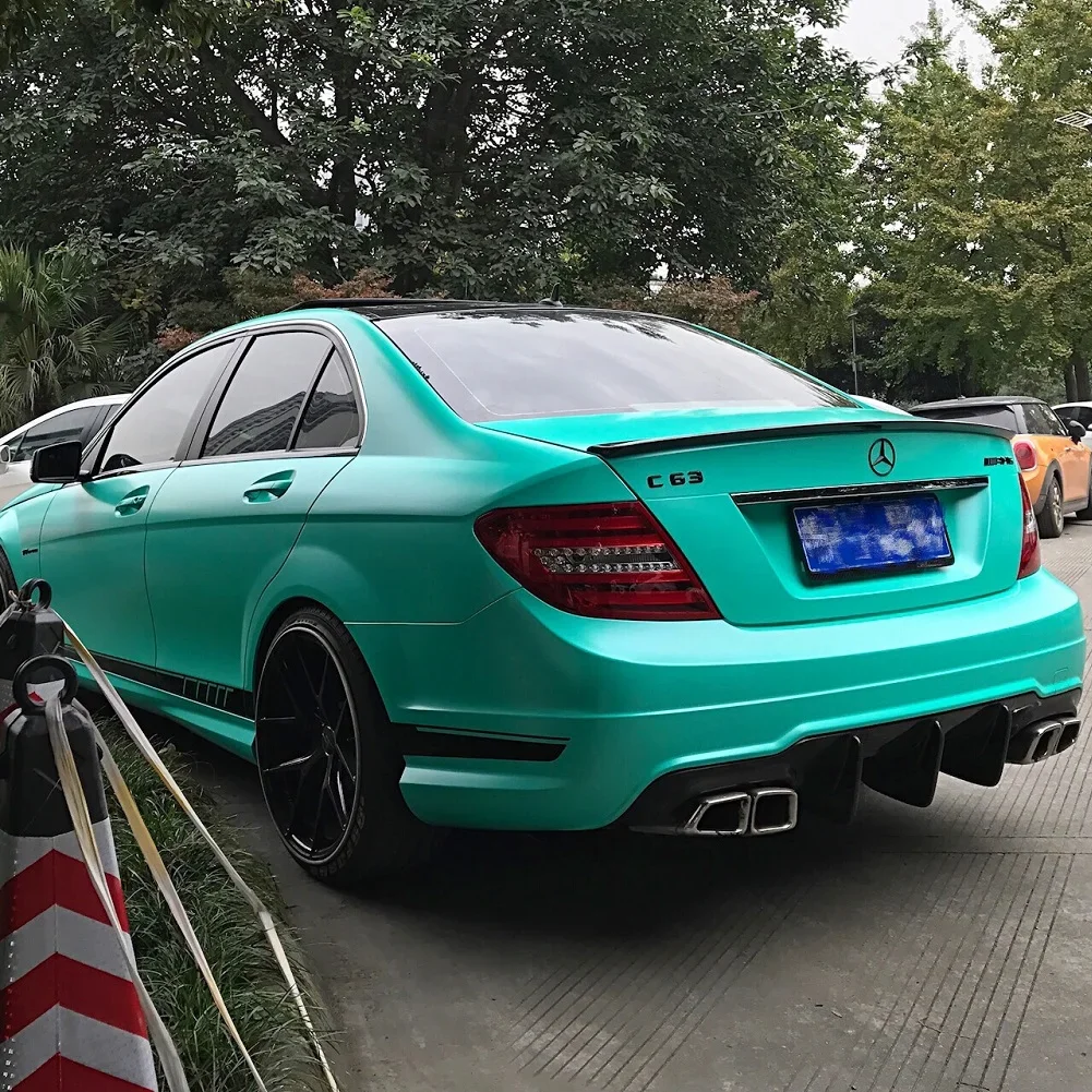 2 шт. 50*150 см электрооптическая металлическая зеленая пленка для кузова