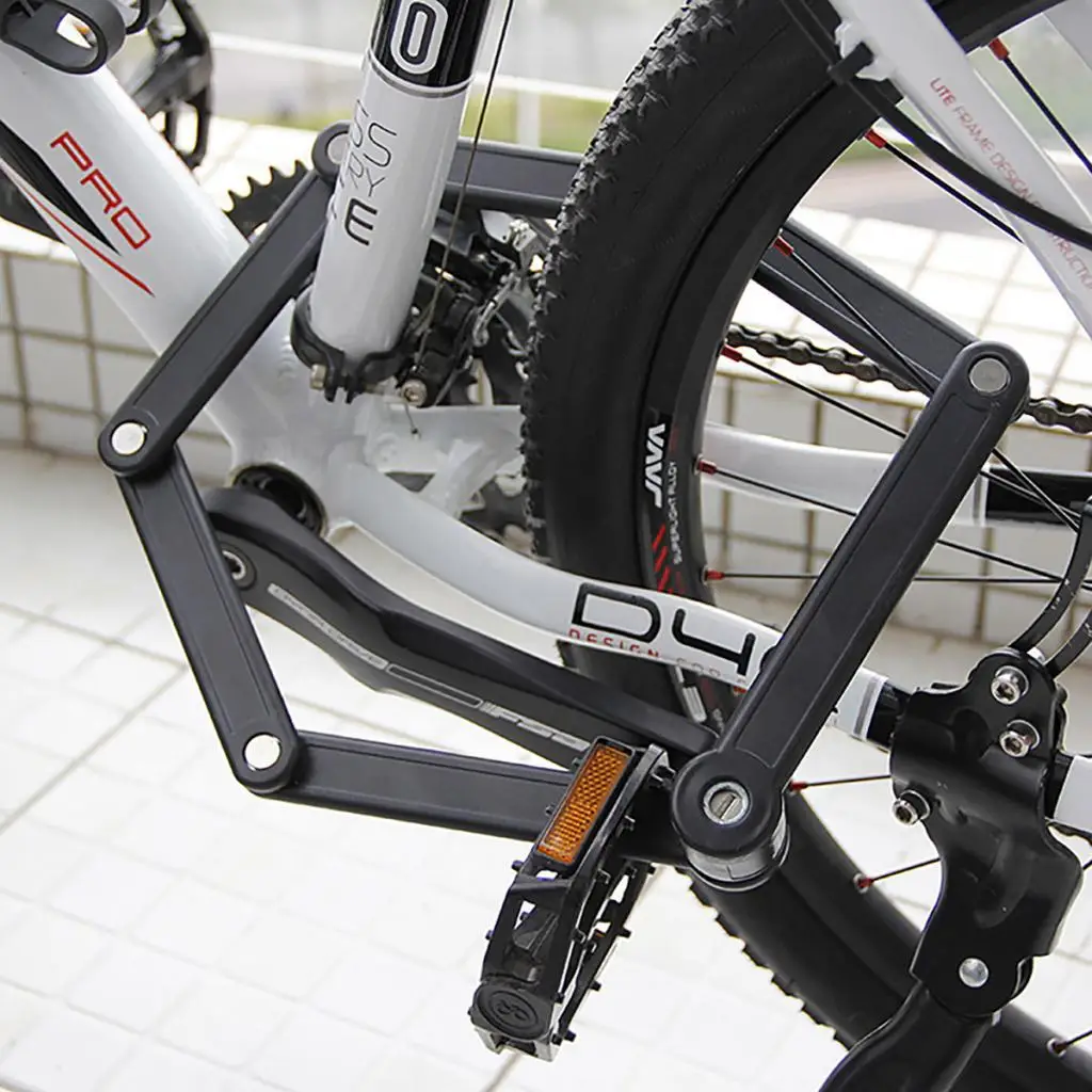 

Складной Замок для велосипедов с защитой от повреждений (в комплект входит Монтажная клетка)