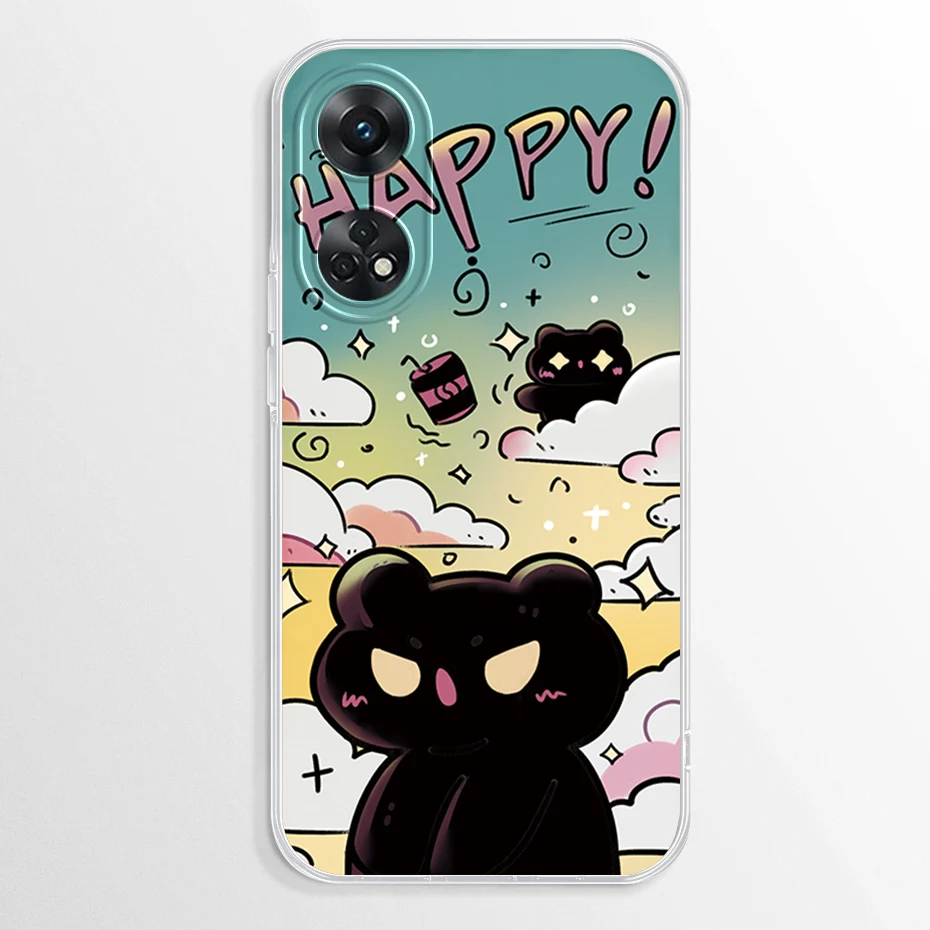 Для Oppo Reno8 T 5G красивый чехол с рисунком для 4G Мягкий силиконовый Reno 8 Модный