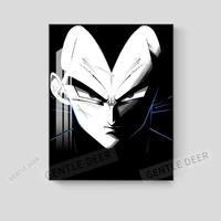 dragon ball dark style cartoon characters decorative painting sofa background wall painting bedroom head painting gifts for boys