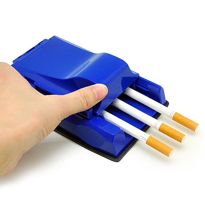 

8mm Manual Tobacco Maker Triple Cigarette Rolling Machine Cigarette Smoking Accessories Tube Roller Rolling Machine Smoke Tools