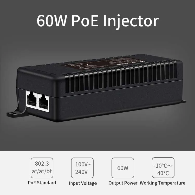 Адаптер Hisource для IP-камеры 15 Вт 30 60 90