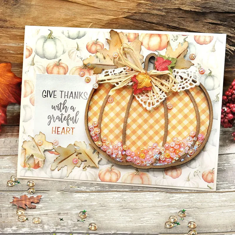 

Halloween Pumpkin Shaker Metal Cutting Dies Mold Scrapbooking Stencil DIY Embossing Craft Die Cuts Card Making New Dies For 2022