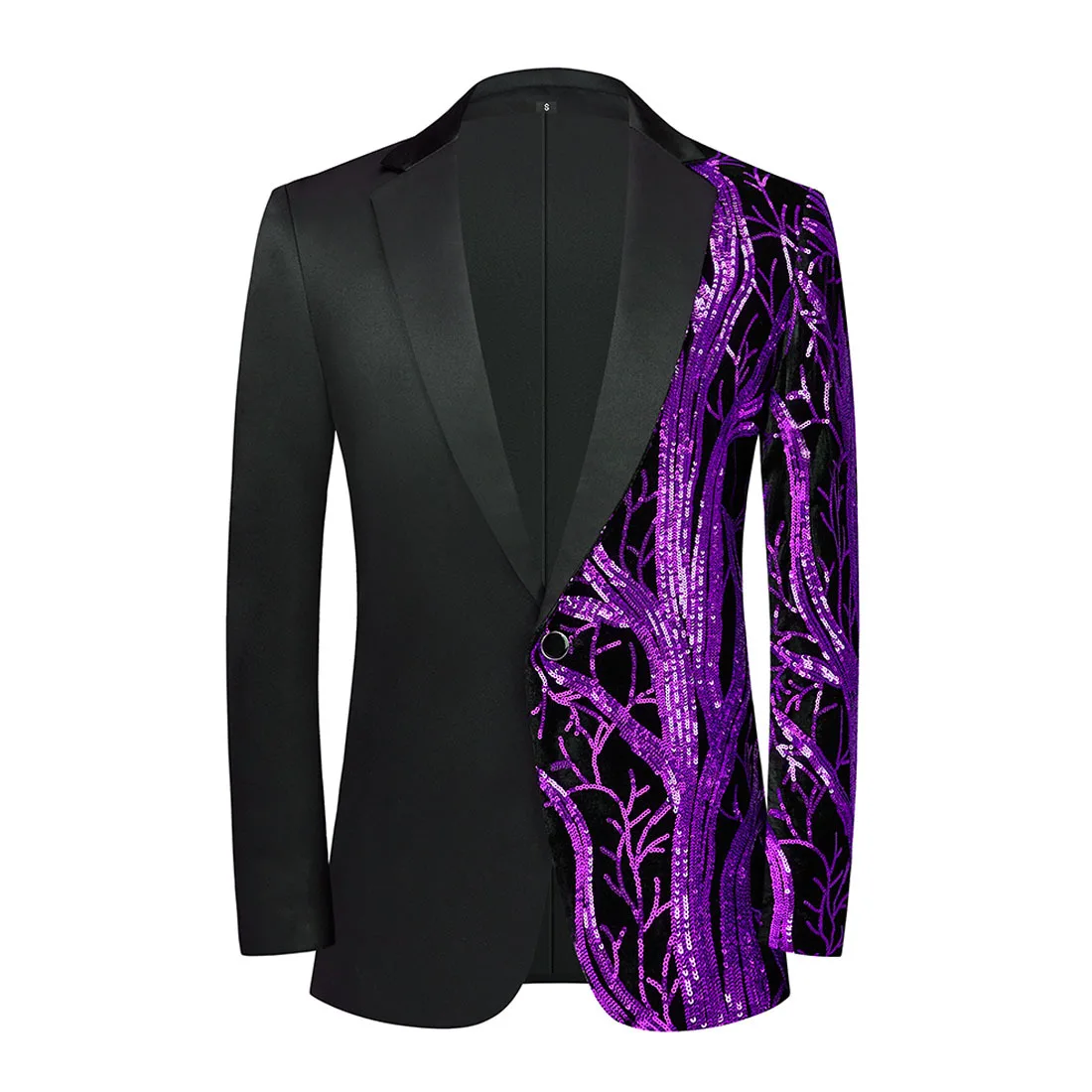 

[Jacket] New Men's Large Casual Dance Sequins Suit Boutique Fashion Blazer Peaky Blinders Rrole-playing Party Dress