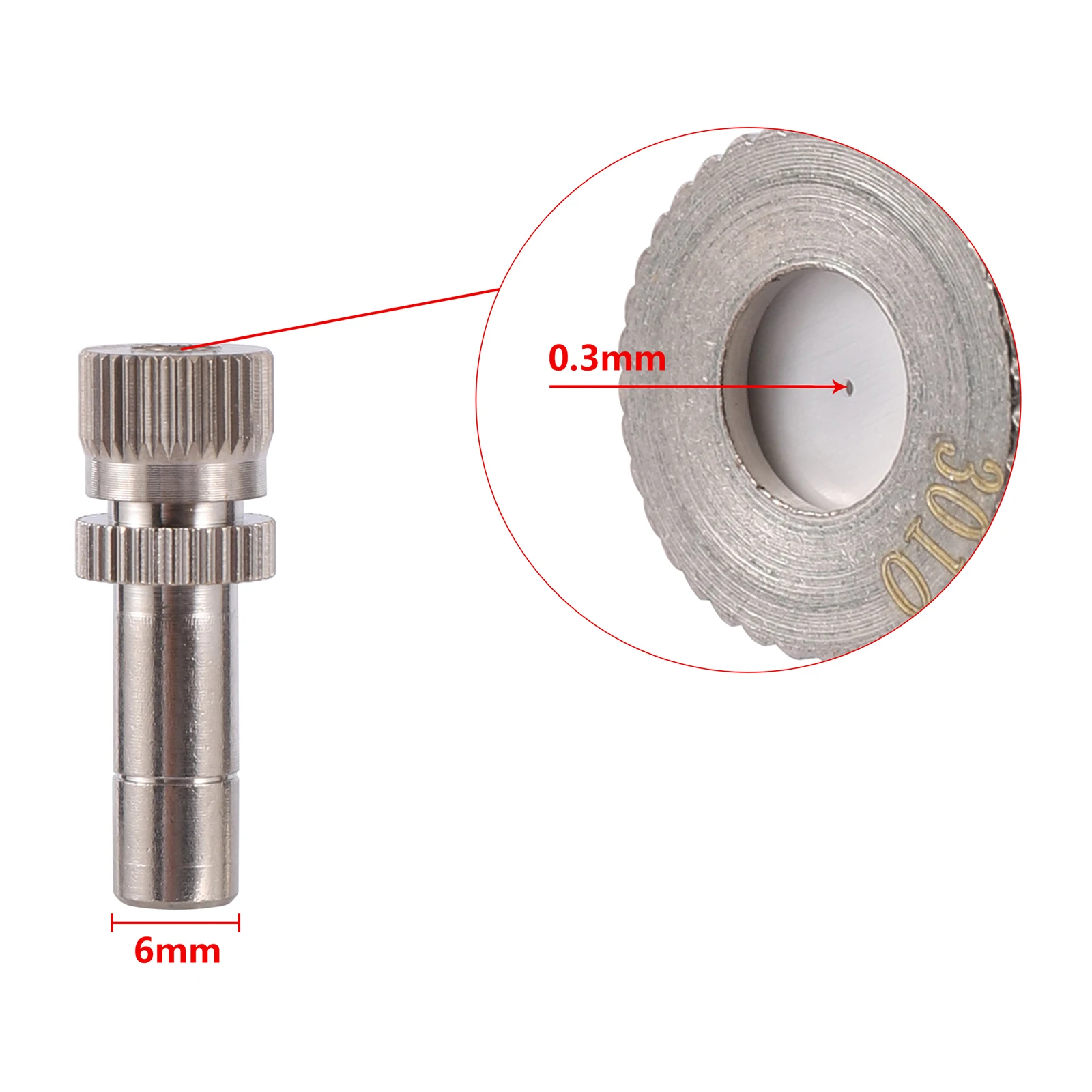 

Распылительная насадка для тумана Talk-Satisfied 6 мм 0,2-0,8 мм