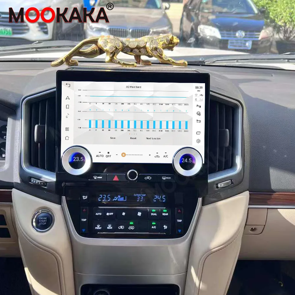 Фото Автомобильный радиоприемник с экраном 11,8 дюйма для Toyota Land Cruiser 2016-2021, Android, GPS-навигация, мультимедийный видеостереоприемник, головное устройство №5