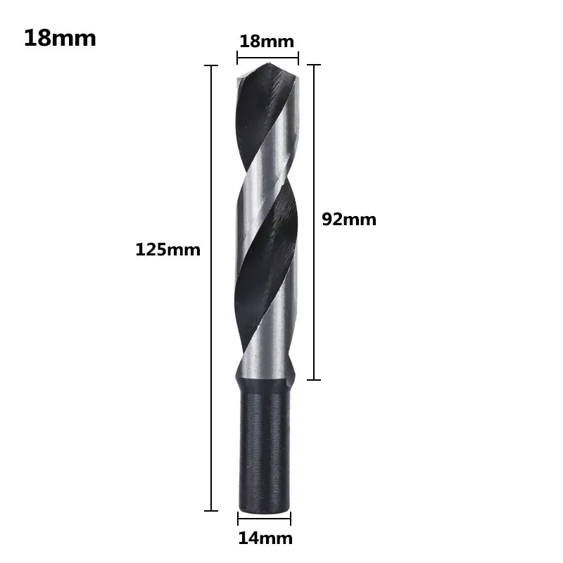 CMCP Спиральные сверла из быстрорежущей стали для дерева 14/16/18/20/22/25 мм