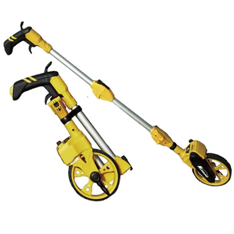 

10,000Meter Folding mechanical measuring wheel Distance measuring tools Wear resistance roller distance measurer