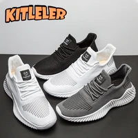 shoes men sporty classic casual running shoes male mesh breathable sneakers outdoor non slip jogging footwear mens white tenis