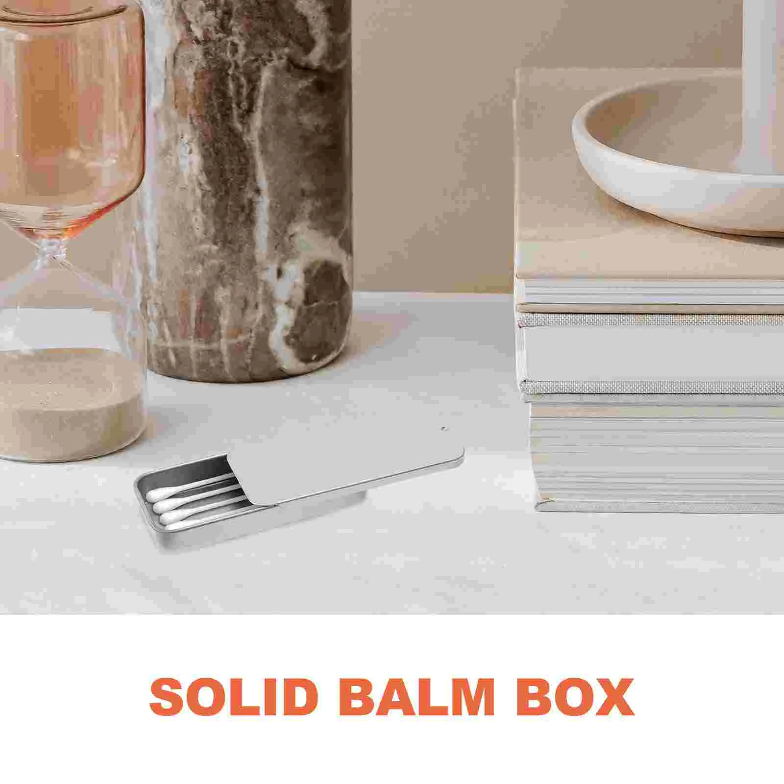 

14 Pcs Containers Household Floss Cases Cotton Swab Box Holder Tinplate Bulk Travel Picks Dispenser