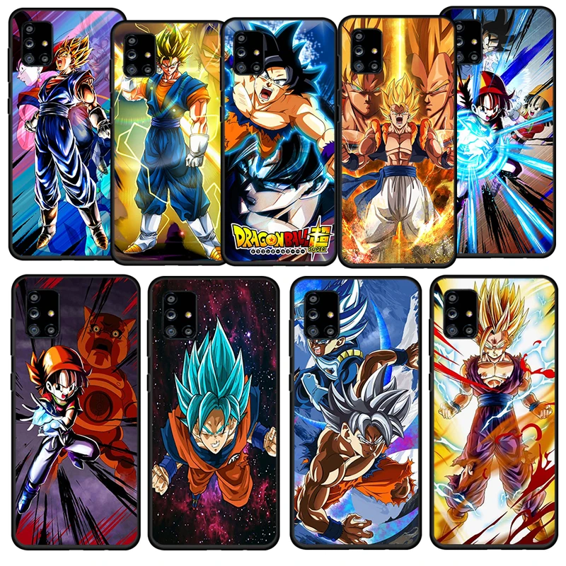 

Dragon Ball Emoticons For Samsung Galaxy A52S A72 A71 A52 A51 A12 A32 A21S 4G 5G Fundas Soft Black Phone Case Cover Capa Coque