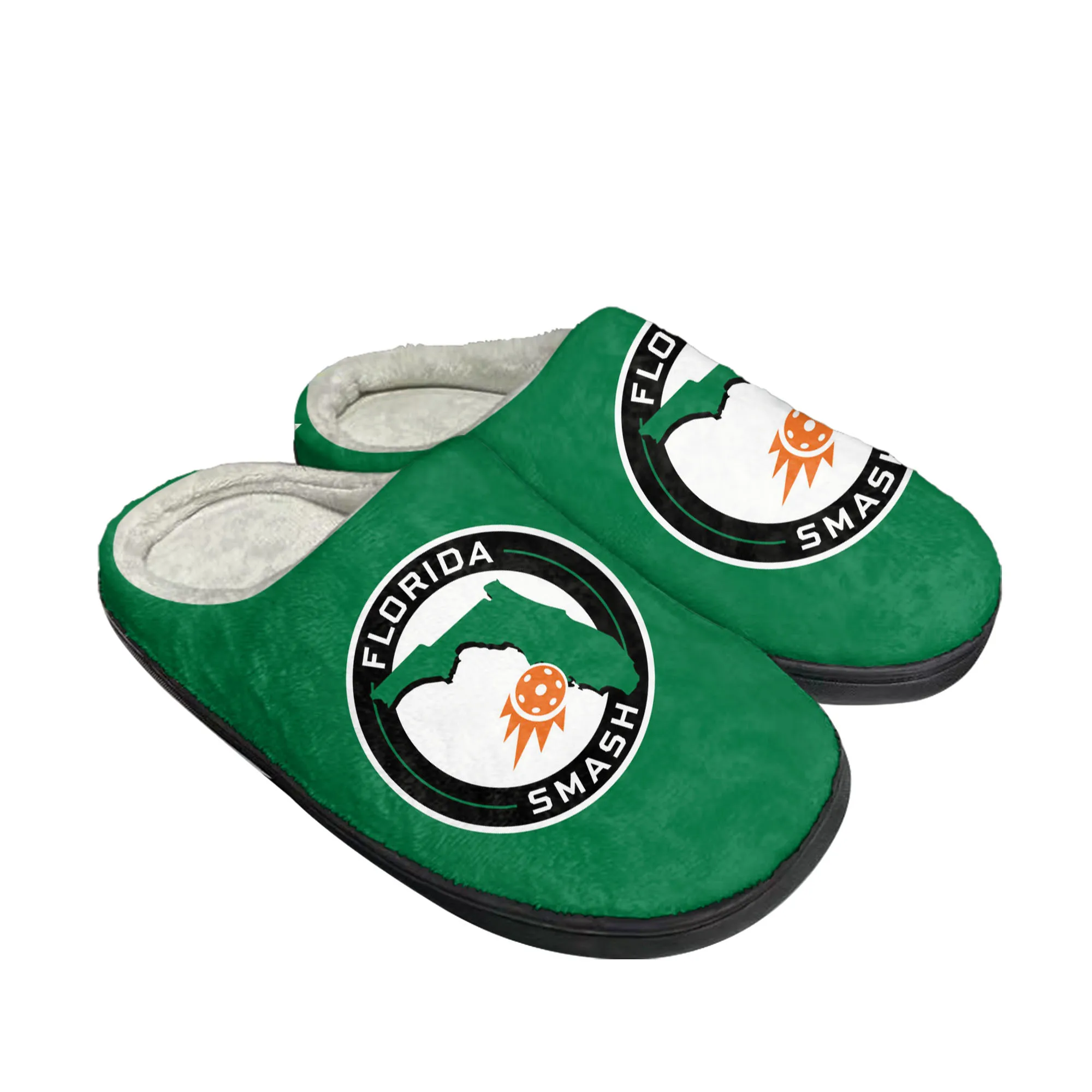 FLORIDA Pickleball домашние хлопковые тапочки мужские женские плюшевые повседневные