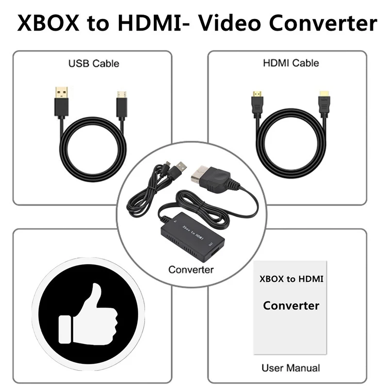 

PS2 to HDMI With Audio And Video Converter Game Interface BHD Game Audio And Video Conversion PS2 to HDMI Adapter PS2 TO HDMI