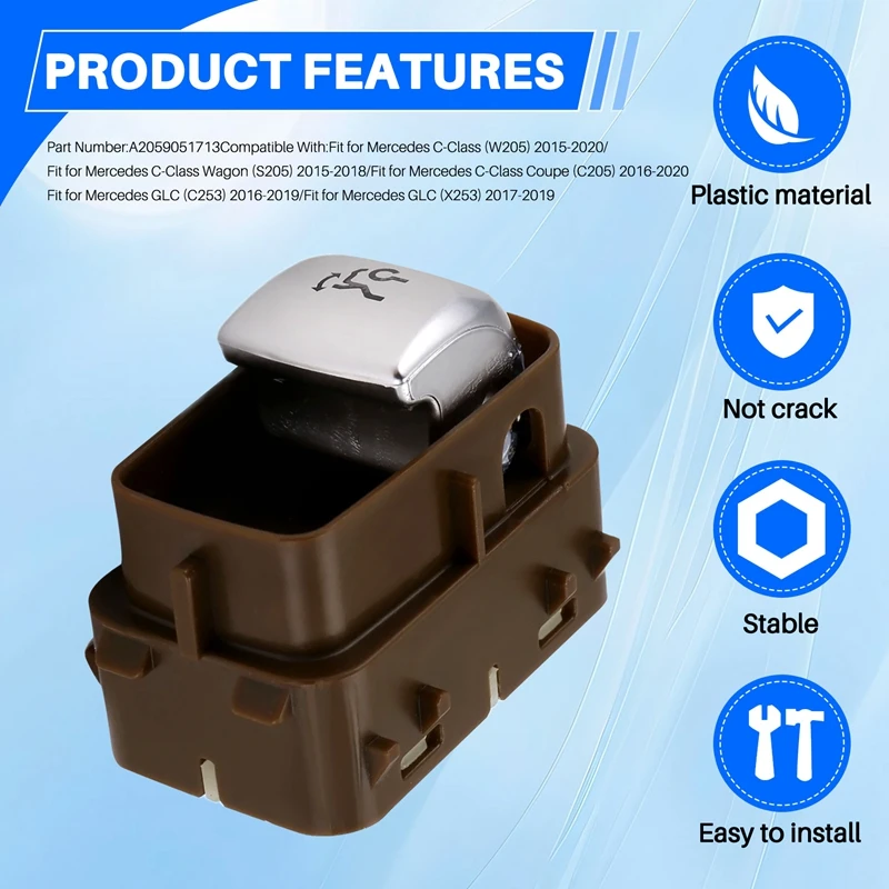 Переключатель управления дверью багажника A 2059051713 Для Mercedes Benz W205 S205 C205 C253 X253