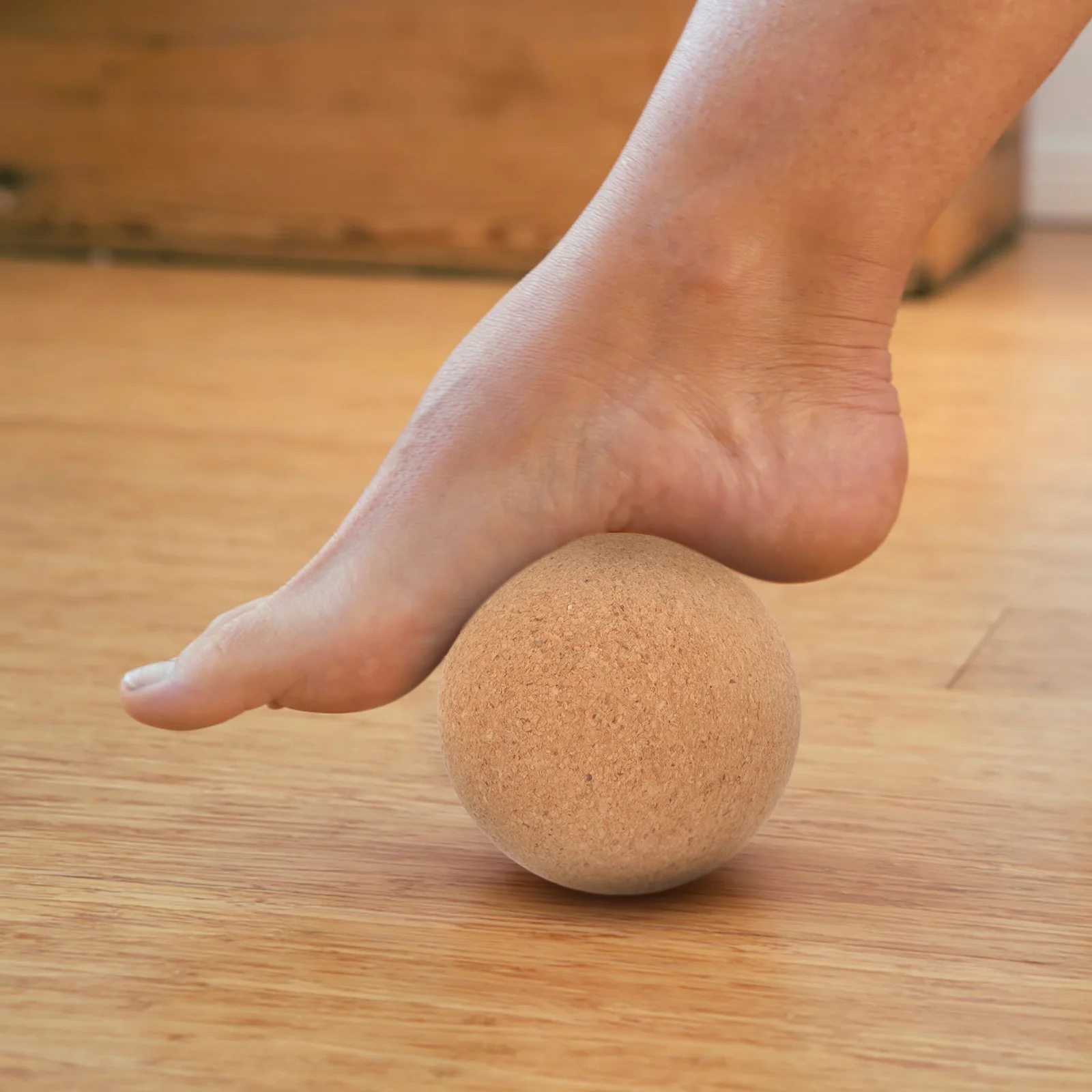 

Cork Massage Ball High Density Fine Particles Massage Ball 6Cm Lightweight Lacrosse Massage Ball Yoga Deep Tissue Massage