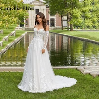 exquisite a line wedding dress 2022 for women sweetheart backless bridal dress lace appliques white bridal gown robe de mari%c3%a9e