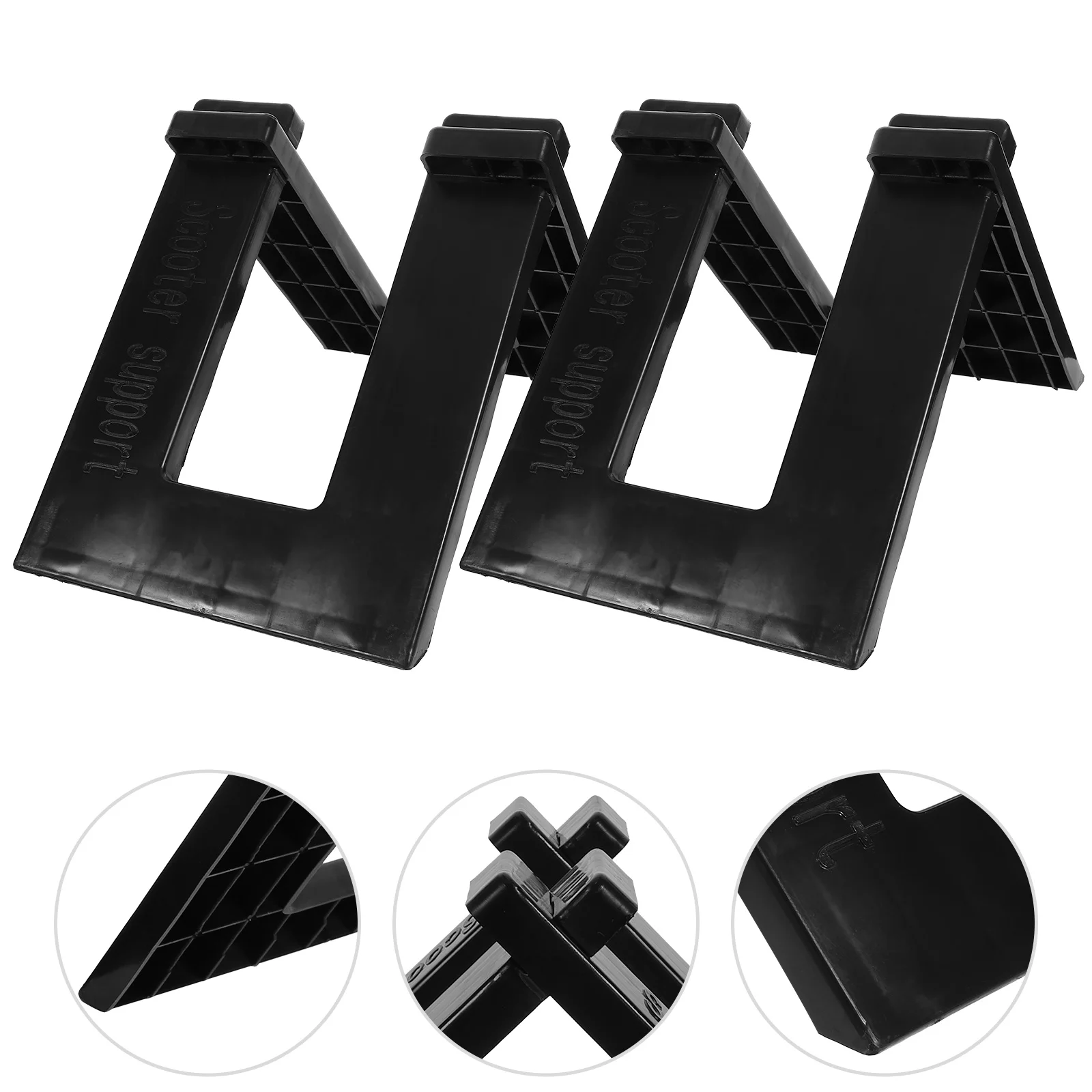 

2 шт., пластиковые подставки для скутеров и велосипедов