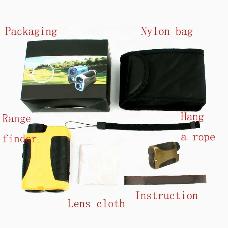 Лучший высокоточный перезаряжаемый лазерный дальномер для гольфа 1 5 км 6X