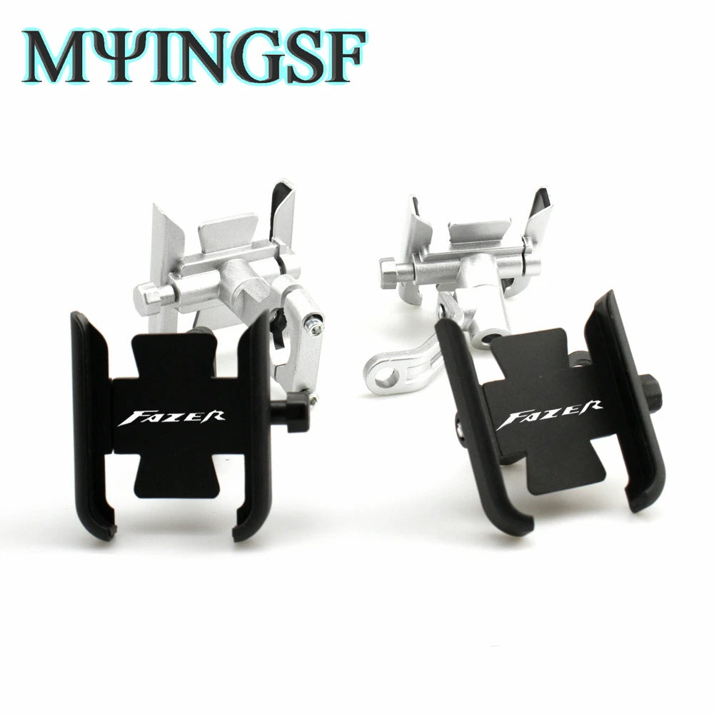 

For YAMAHA FAZER Motorcycle Accessories handlebar Mobile Phone Holder GPS stand bracket