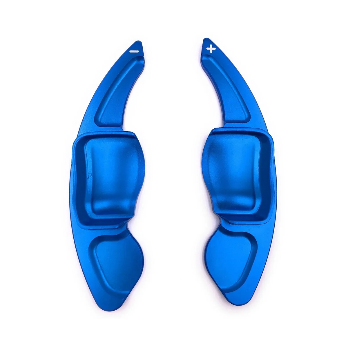 

Для 2018 2019 2020 2021 Golf CC регулируемые лопатки рулевого колеса длинные синие