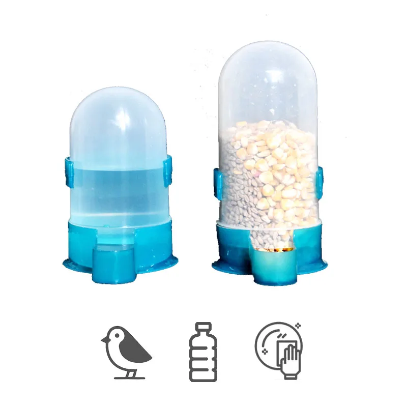 

Автоматическая поилка для птиц, маленький дозатор для птиц, в бутылку, 1 шт.