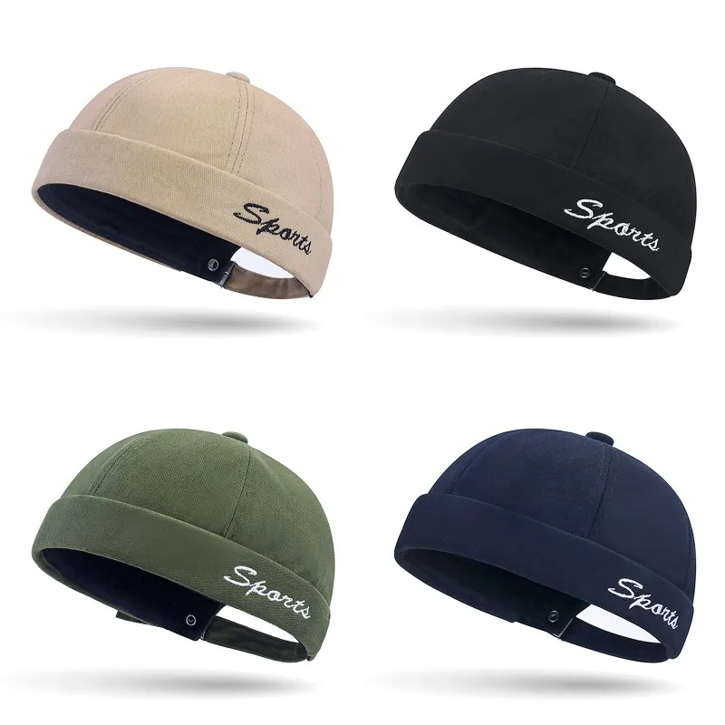 Шапка-бини в стиле ретро для мужчин и женщин регулируемый головной убор без