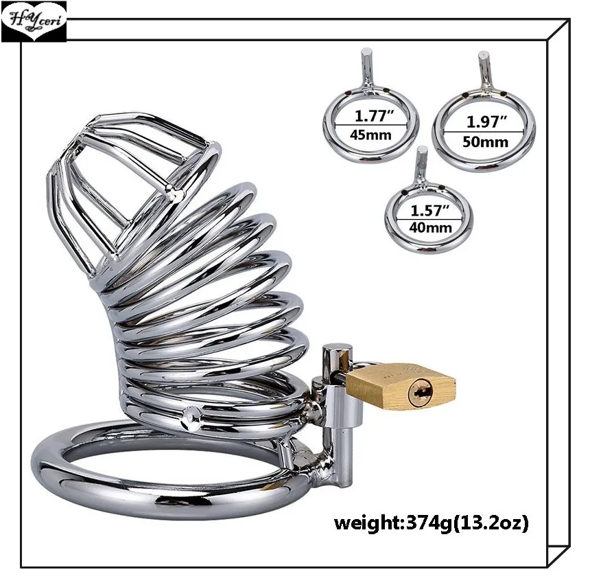 

Chastity Cage Urethral Cock Cage Steel Chastity Device Erotic Lock Bird Penis Rings Urethra BDSM Bondage Sex Toys for Men Gay