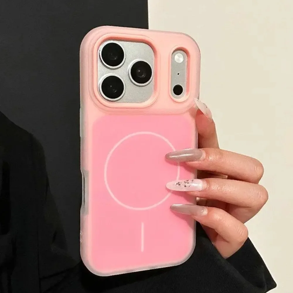 Фото Чехол Jelly Candy Color для iPhone 17 ProMax с поддержкой MagSafe, совместимый с iPhone 11, 12, 13, 14, 15, 16 Pro Max, мягкий силиконовый чехол с защитой для объектива №1