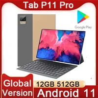 2022 global version tab p11 pro tablet 12gb ram 512gb rom snapdragon 888 10 1 inch 8800mah battery 5g network android 11 tablet
