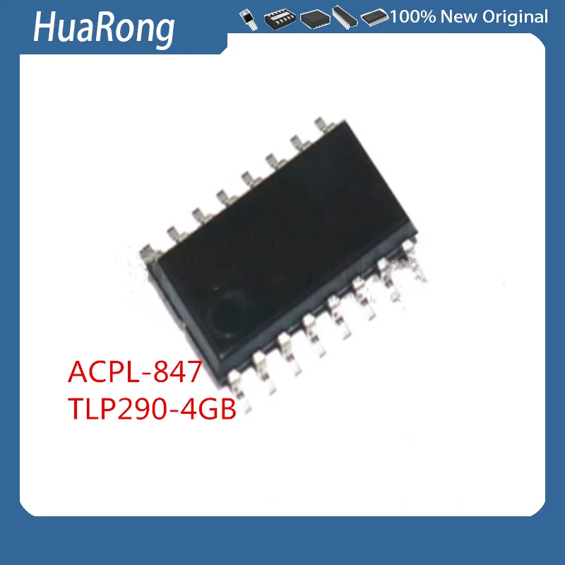 20 шт./партия ACPL-847 A847 HCPL-847 A847V TLP290-4GB TLP290-4 SOP16