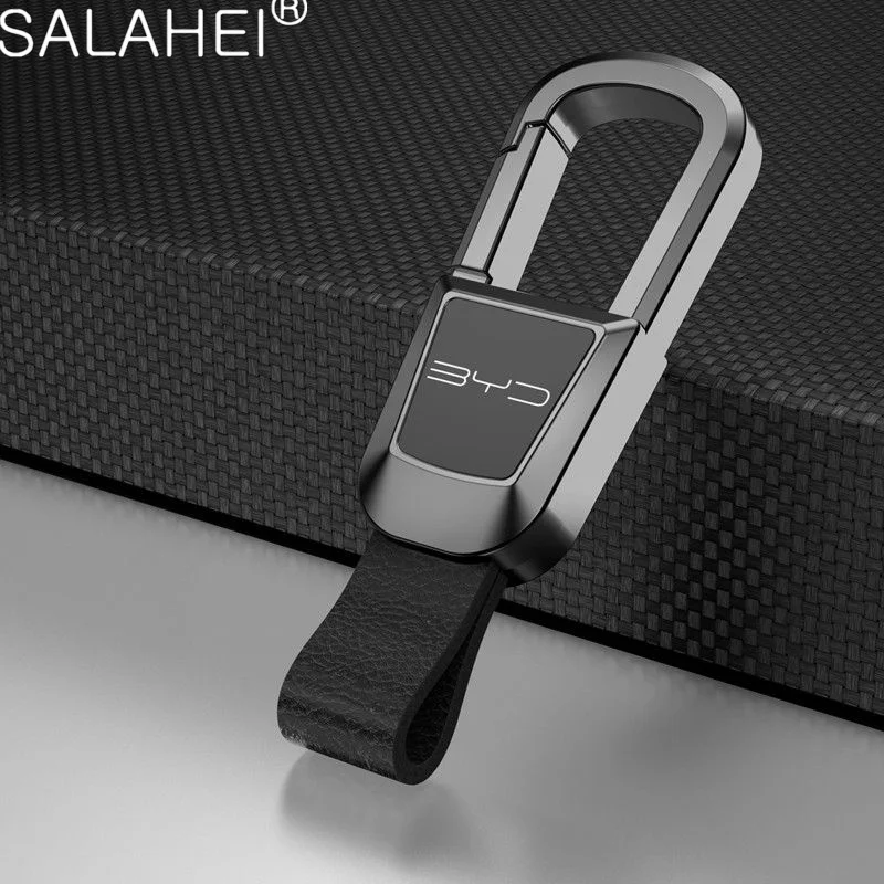 Автомобильный брелок с пряжкой из цинкового сплава автоаксессуары для BYD Atto 3 Act