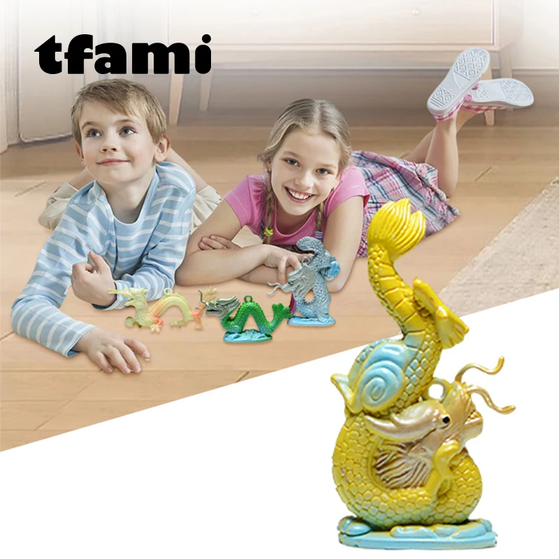 

TFAMI мини-имитация серии насекомых красочная Восточная игрушка дракон для детей пластиковая игрушка дракон детские игрушки животные для мальчиков Подарки