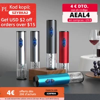 wine opener automatic electric wine bottle corkscrew opener with foil cutter