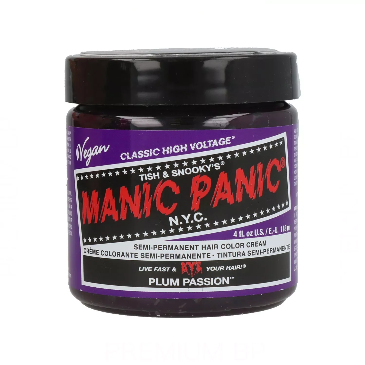 

NEW IN Manic panic classic 118 ml color plum passion, manic panic classic plum passion 118ml Belleza y cuidado de tu cabello y t