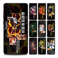 phone case for huawei p10 lite p20 p30 p40 lite p50 pro plus p smart z soft silicone japanese anime luffy zoro