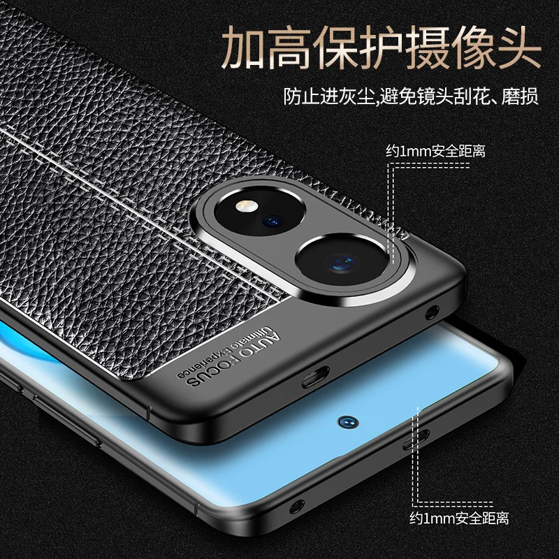 For OPPO A1 Pro Case For OPPO A1 Pro Cover Shockproof TPU Soft Leather Style Phone Coque Fundas Bumper For OPPO  A1 Pro