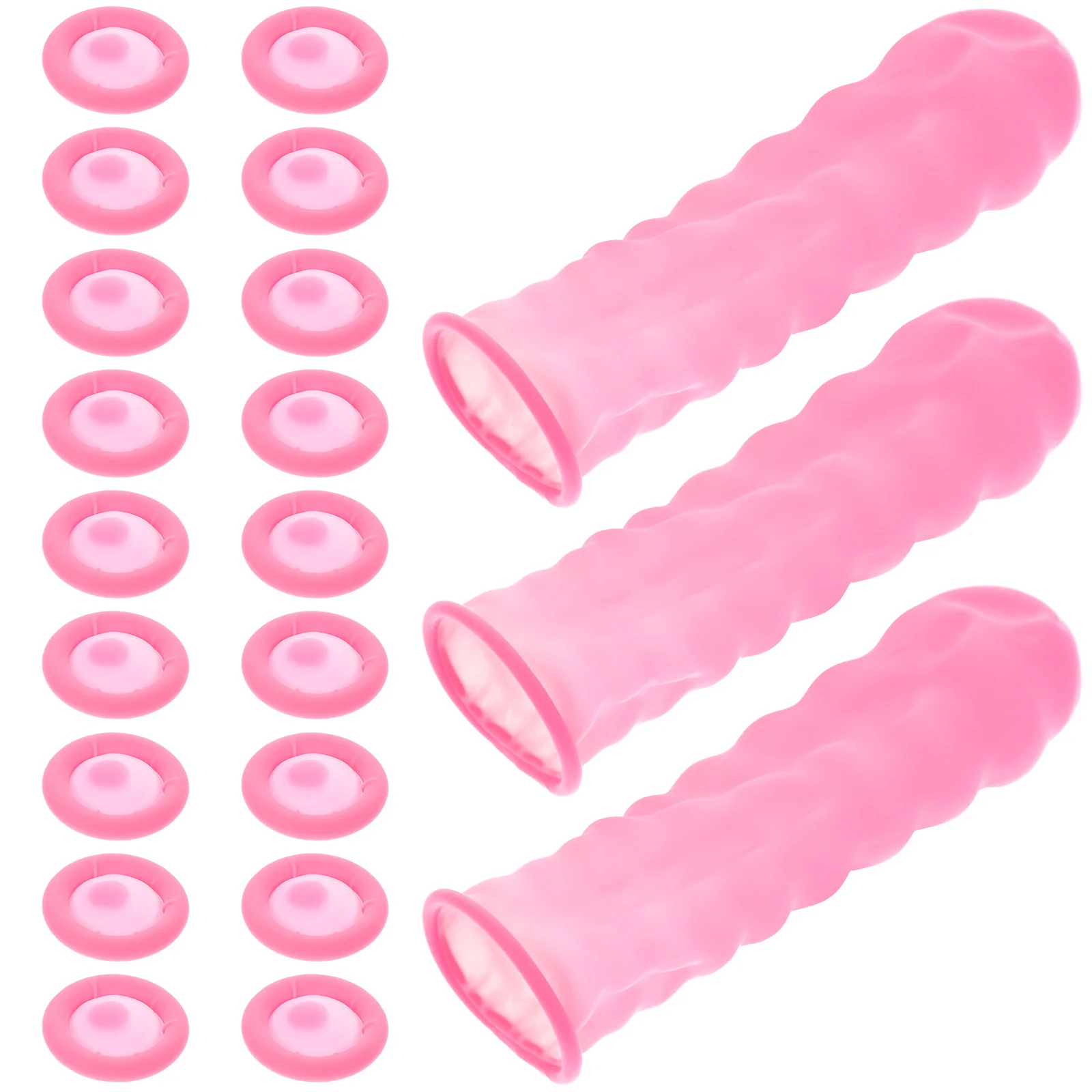 

100 Pcs Finger Protecting Sleeve Protector Protection Covers Cots Joint Sleeves Household Pain Relief Butyronitrile