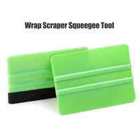 car scraper window ice water remover carbon fiber cleaning tools wash car with felt squeegee tool universal auto accessories 1pc