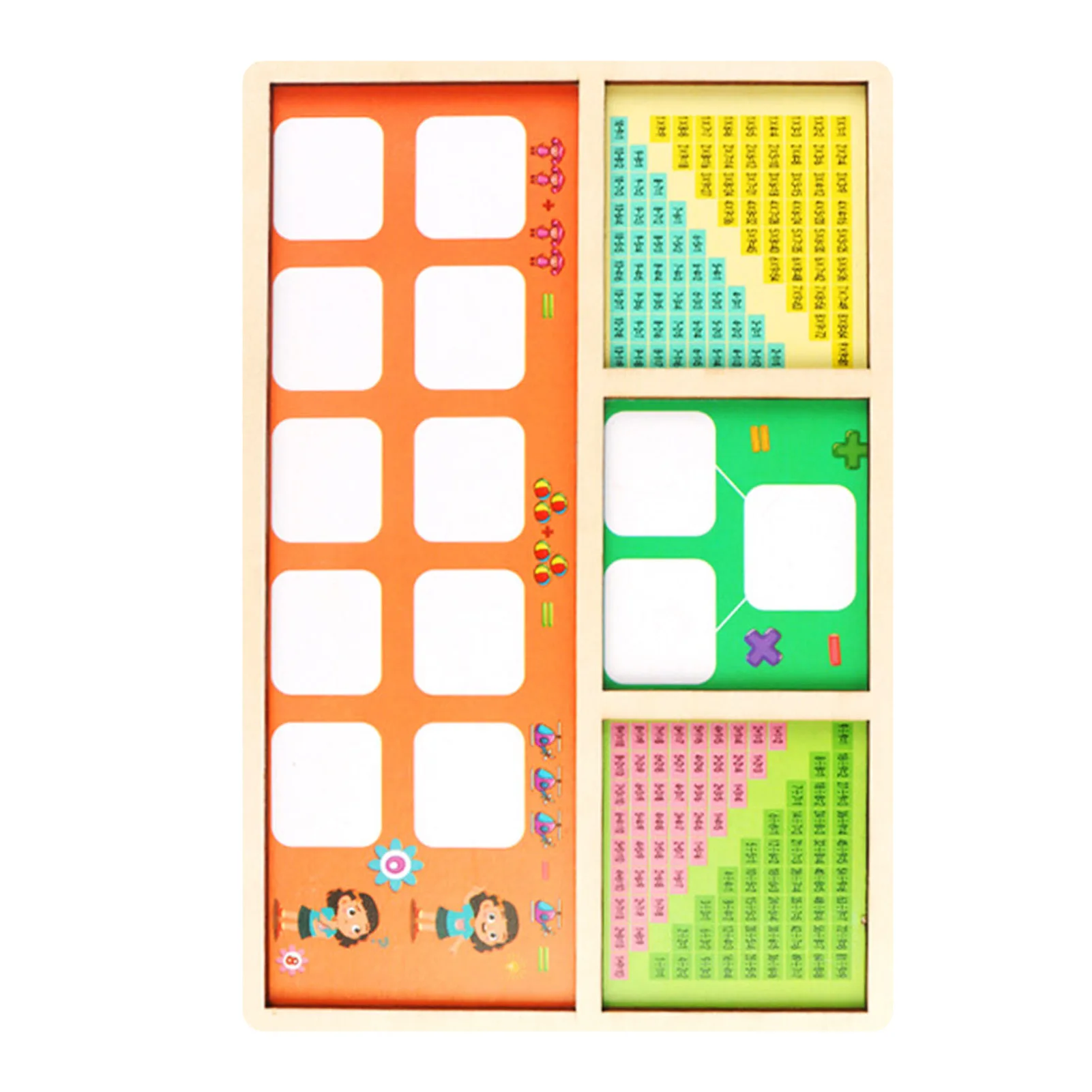 

Деревянный обучающий математический калькулятор, игрушки, творческая интеллектуальная доска с подсчетом, игрушка для визуального когнити...