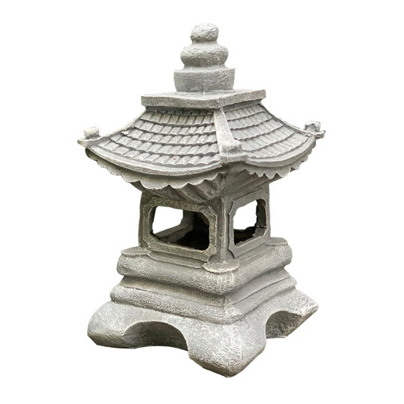 2022 New Solar Lamp Japanese Style Landscape Light Decor for Garden Yard Pathway