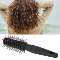 professional unisex anti static curly comb hair massage brush round comb hair salon blow comb styling beauty hairdressing tools