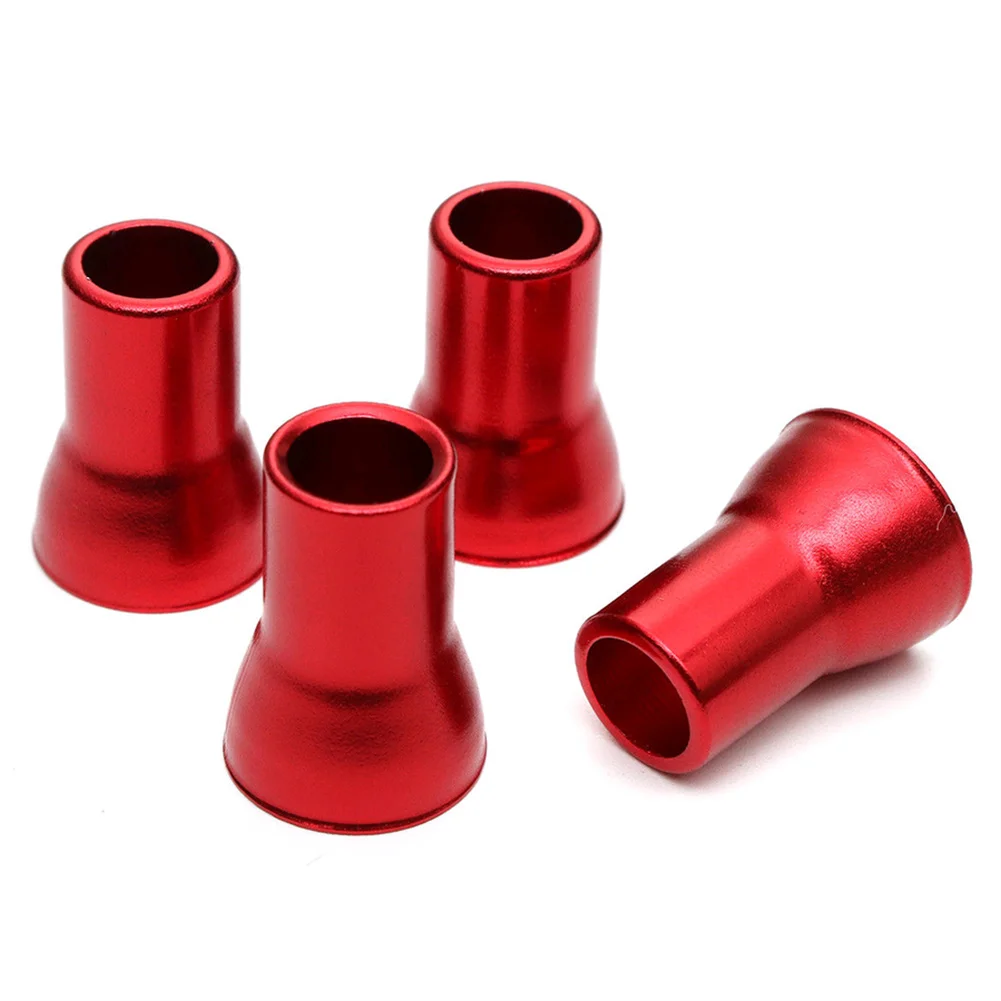 

8 Packs/kit Stem Sleeves+Hex Cap Accessories Accessories Aluminum Tire Car Red