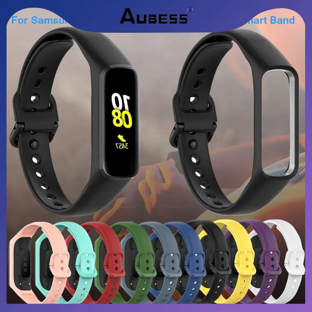 

Fitness Tracke Watch Strap Soft Smart Bracelet Band Strap Replacement Smart Band Colorful Wristband Accessories Silicone Strap