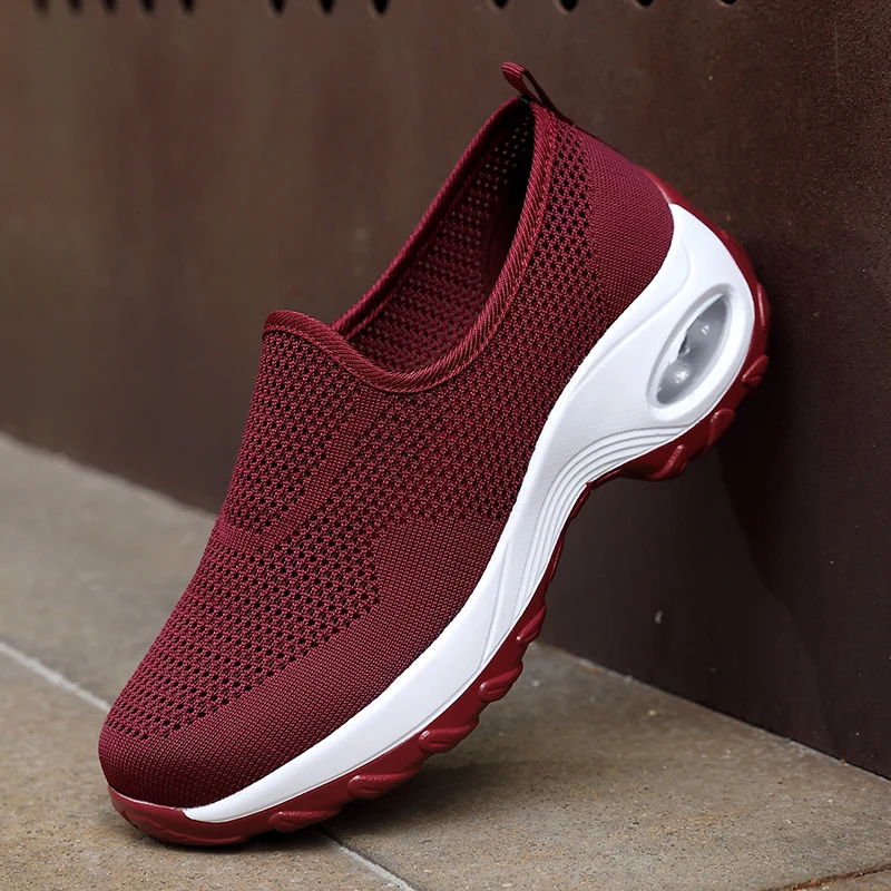 STRONGSHEN Summer Flat Hollow Shoes Out Slip on Casual Nurse Shoe Female Sandals Shoe Casual Lady Summer Women Sandals