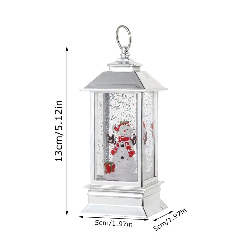 Рождественский снежный домик ночник винтажный светодиодный рождественский