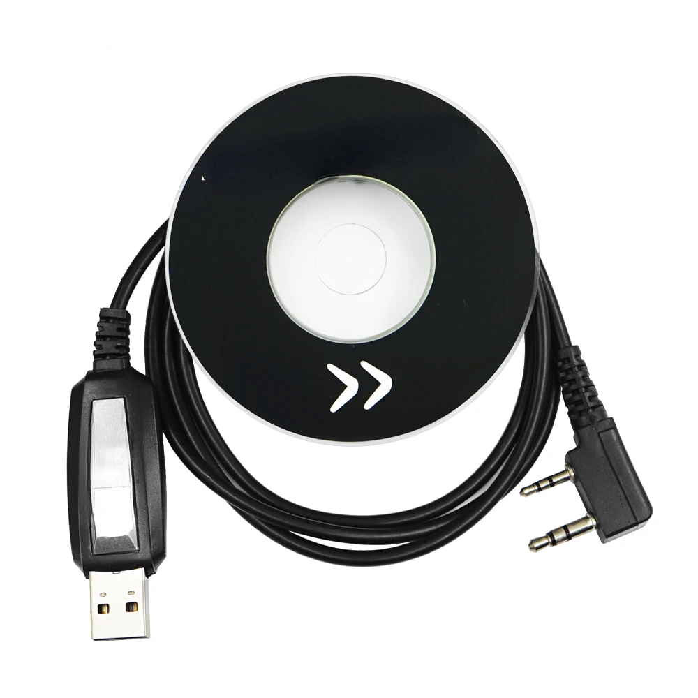 

USB-кабель для программирования с драйвером, CD-диск для телефона, USB-кабель для UV 5R uv5r 888S