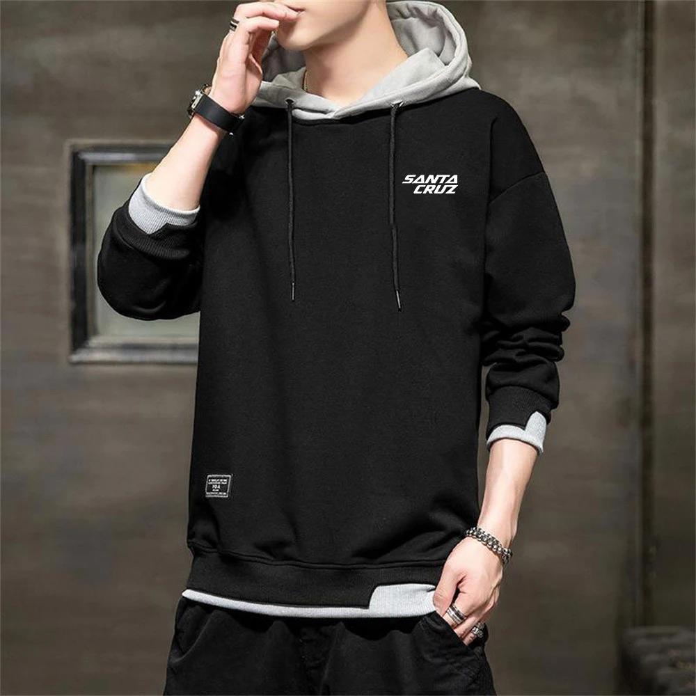 

2022 spring and autumn new Santa Cruz brand men's sports casual hoodie large size casual outdoor sports sweater men