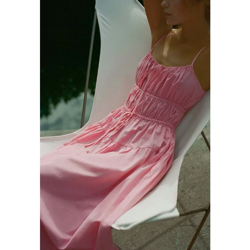 Женский летний яркий однотонный топ Allukasa с квадратным вырезом без рукавов в