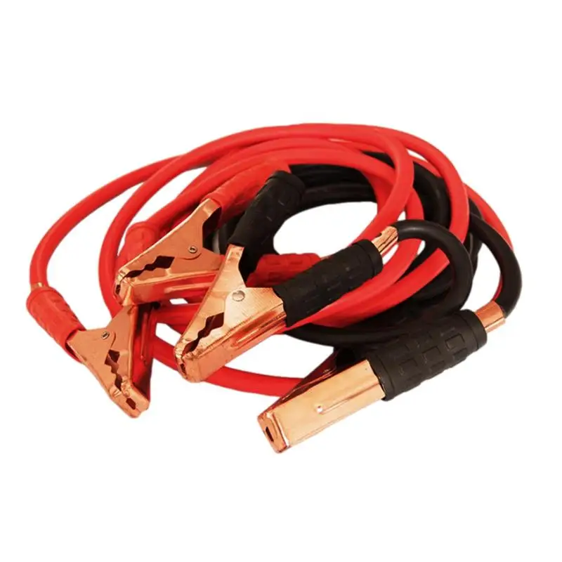 

Universal 500A Emergency Power Start Cable Car Battery Booster Jumper Cable 1.5M Auto Battery StarterPower Wire Red Copper Head