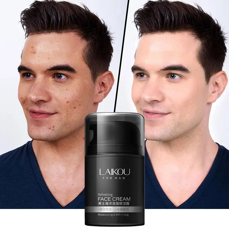 

Men Face Cream Oil Control Moisturizing Lifting Firming Refreshing Anti-Wrinkle Shrink Pores Pores Acne Deep Nourish Face Care